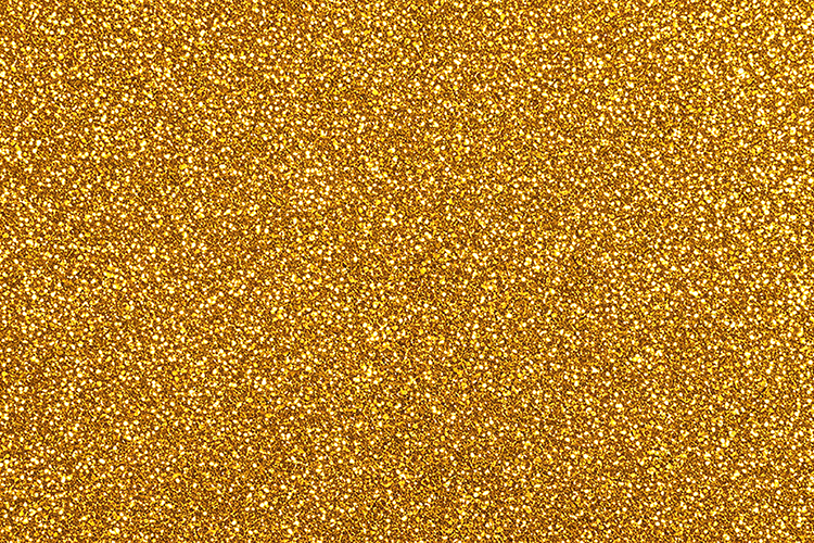 Fine Gold Glitter Background Sparkling Metallic Texture
