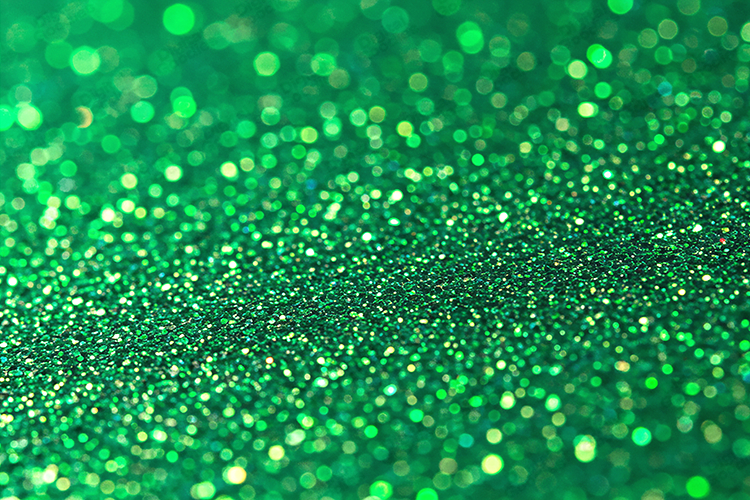 Deep Emerald Green Glitter Bokeh Background Jewel Texture