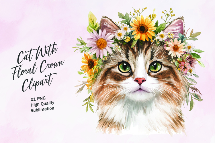 Cute Cat Illustration Image 13