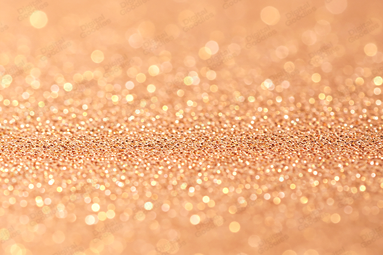 Warm Rose Gold Glitter Background Subtle Bokeh Texture