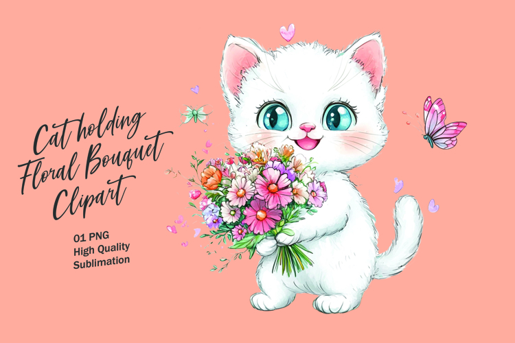 Cute Cat Illustration Image 24