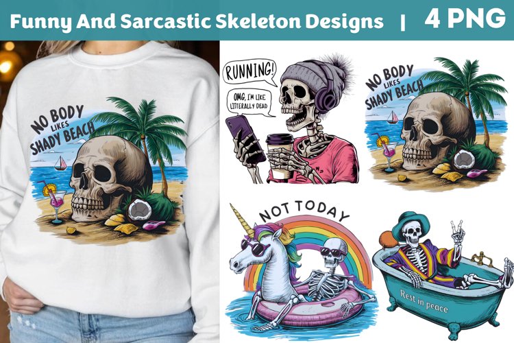 Skeleton Clipart Image 6