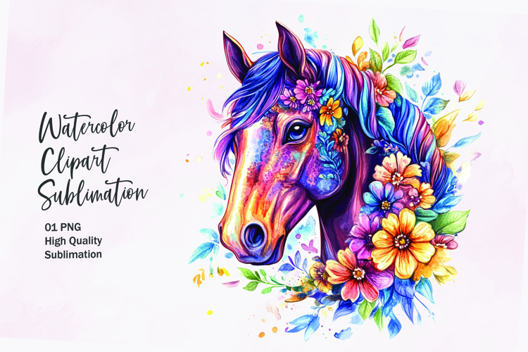Horse Head Clipart Image 17