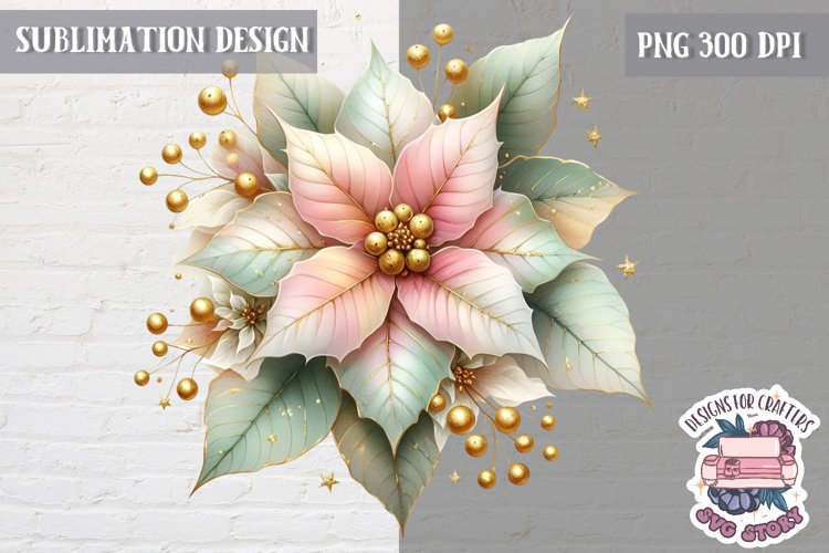 Christmas Floral Svg Image 14