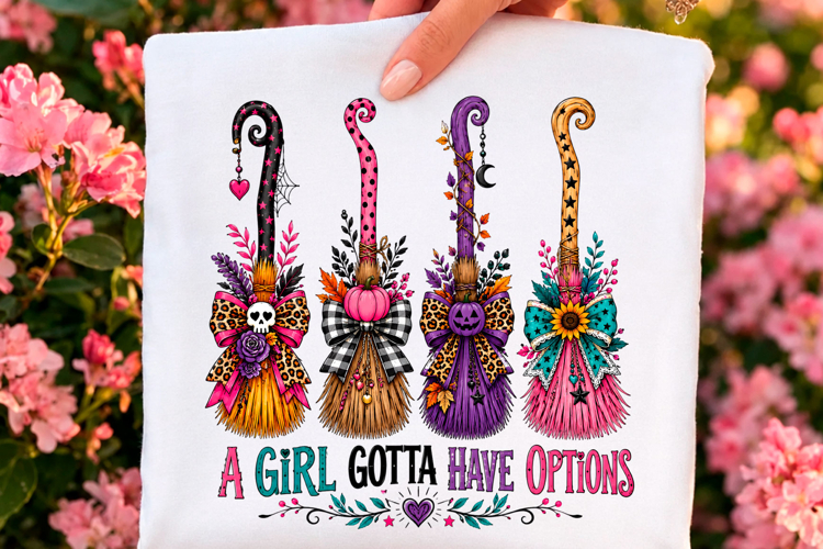 A Girl Gotta Have Options Halloween Png example image 1