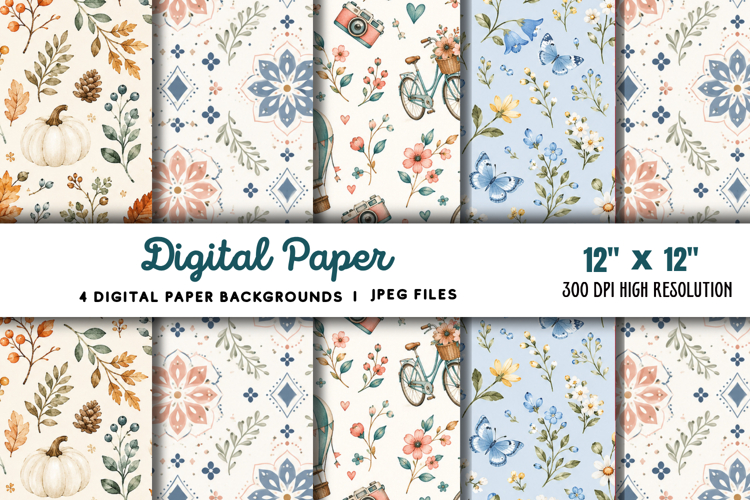Printable Scrapbook Paper Image 8