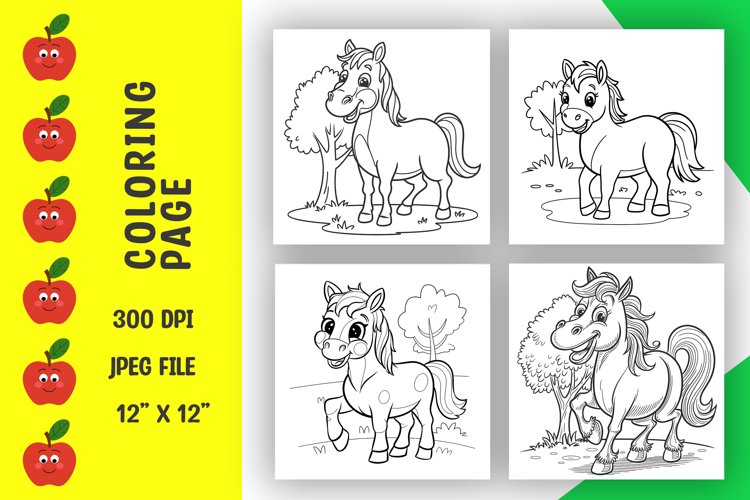 Horse Coloring Pages Image 4