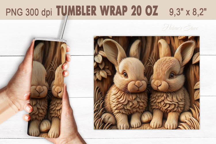 20 Oz Sublimation Tumbler Wrap Image 24