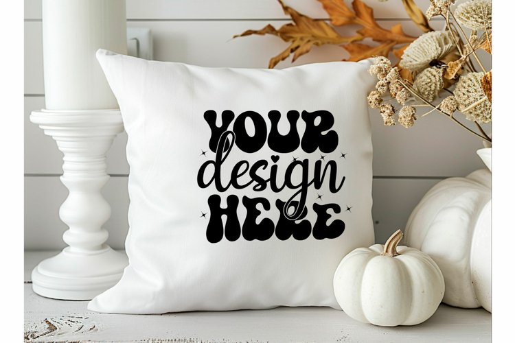 Square Pillow Mockup,Square Pillow JPG example image 1