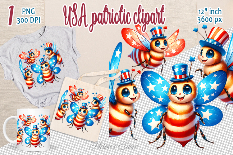 Printable Bees Clipart Image 17