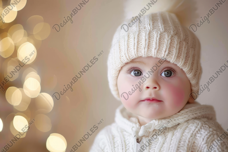 Cute Little Baby Background Wallpaper