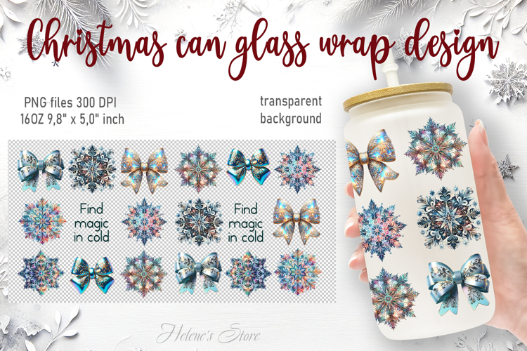 Sublimation Beer Can Glass Designs Image 3