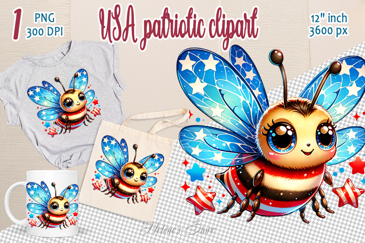 Printable Bees Clipart Image 13