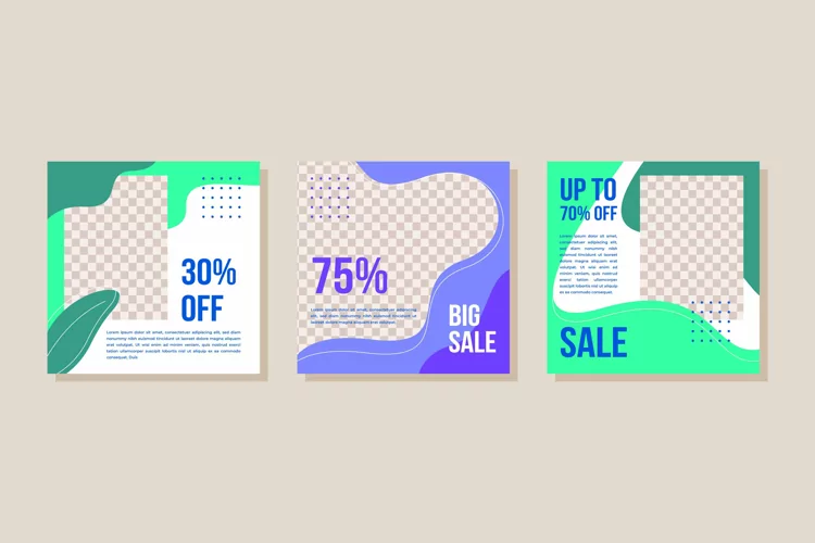 Organic Sale Instagram Post