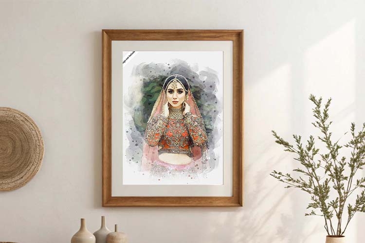 Create Watercolor Art from Your Wedding Photos