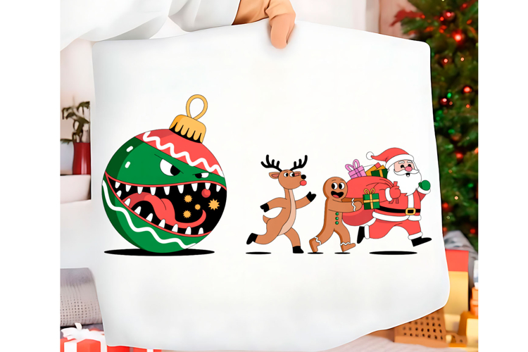 Funny Christmas Ornament PNG