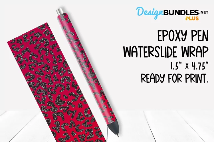 Epoxy Pen Waterslide Image