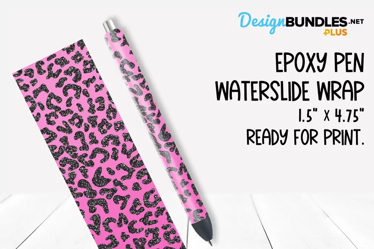 Epoxy Pen Waterslide Image