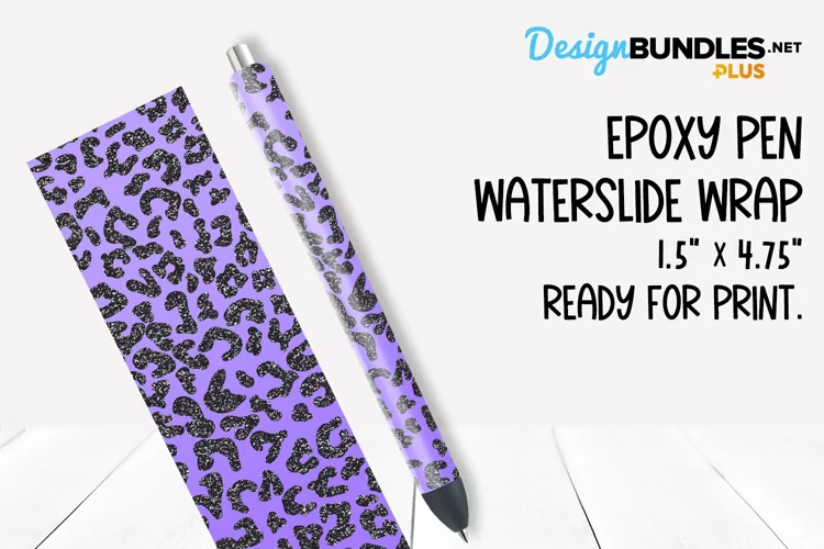 Epoxy Pen Waterslide Image