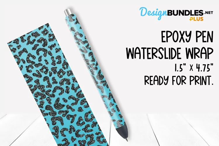 Epoxy Pen Waterslide Image