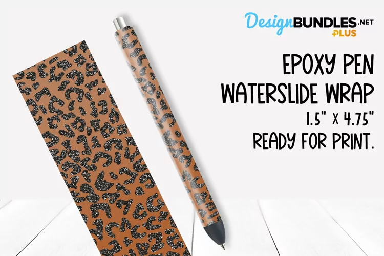 Epoxy Pen Waterslide Image