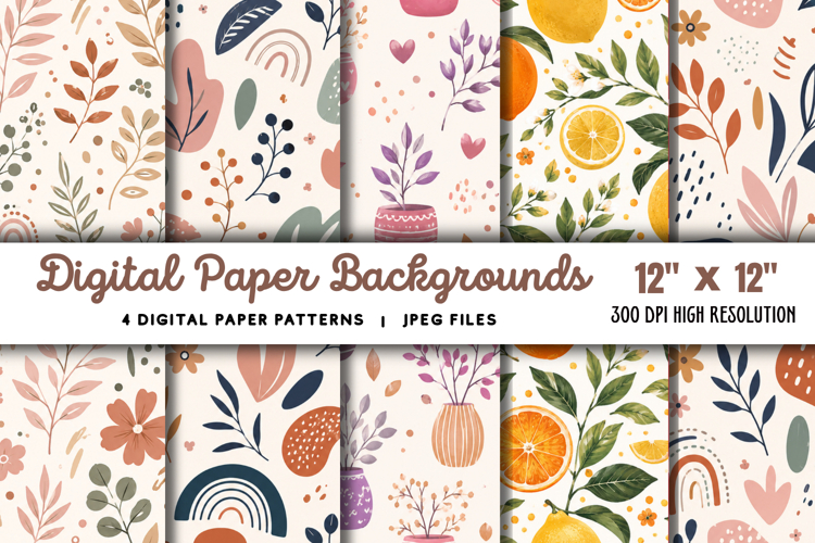 Printable Scrapbook Paper Image 17