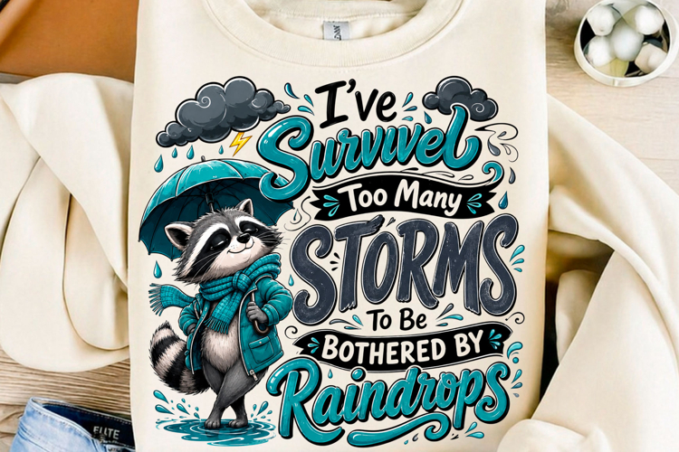 Funny Raccoon Sarcastic T-shirt PNG