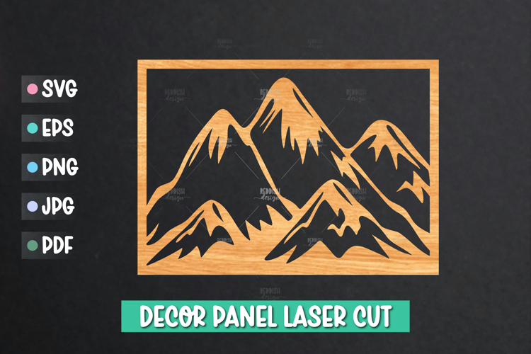 Mountains Clipart Image 6