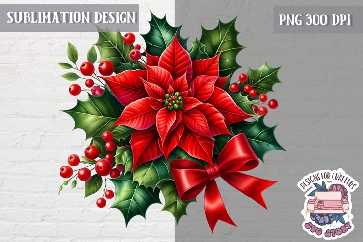 Christmas Floral Svg Image 15