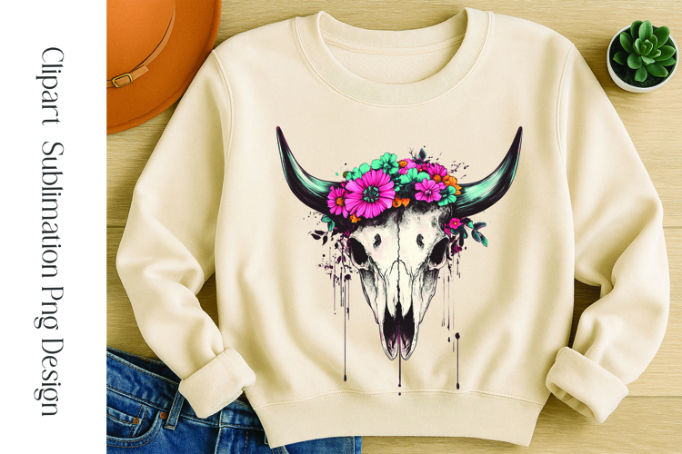 Bull Illustration Image 17