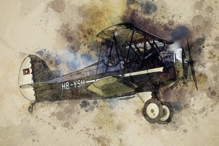 Printable OLD AIRCRAFTS 7 different formats Pack 29