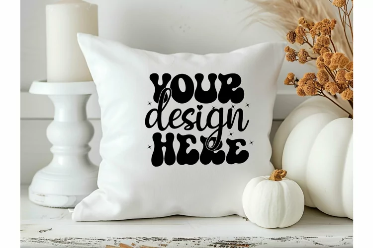 Square Pillow Mockup,Square Pillow JPG