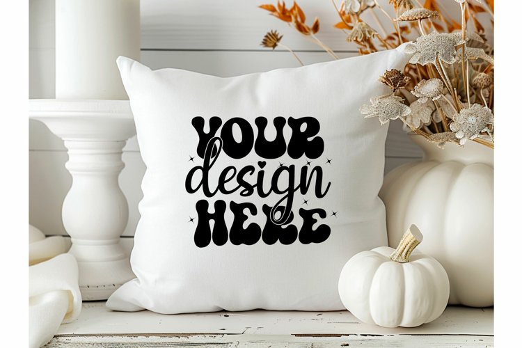Square Pillow Mockup,Square Pillow JPG example image 1