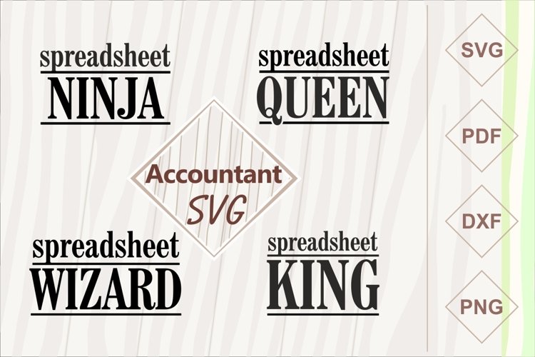 Spreadsheet queen. Accountant, CPA, Bookkeeper example image 1