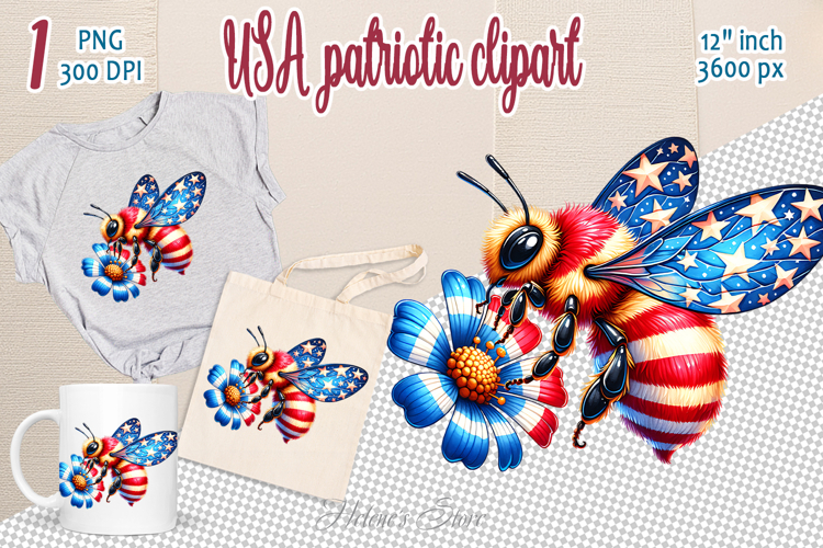 Printable Bees Clipart Image 10