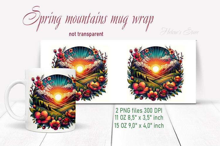 Mountains Clipart Image 6