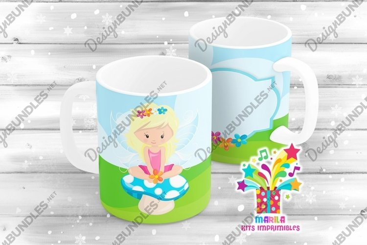 Fairy Mug Sublimation Designs #3