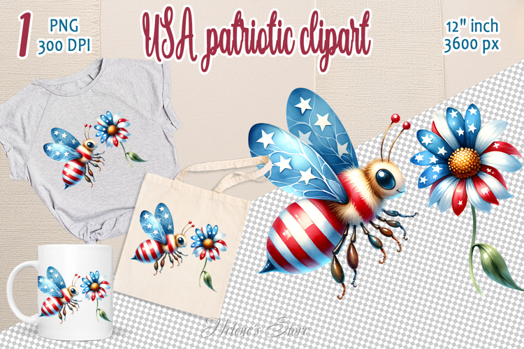 Printable Bees Clipart Image 7