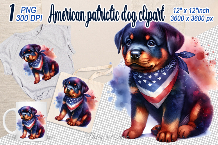 Rottweiler Clipart Image 7