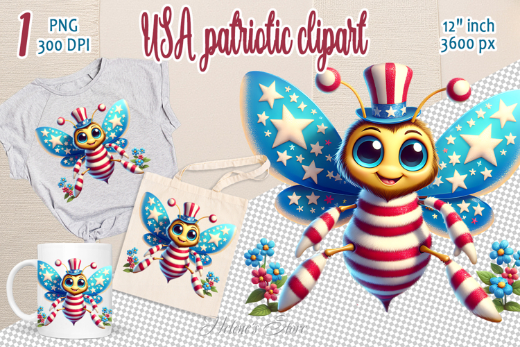 Printable Bees Clipart Image 6