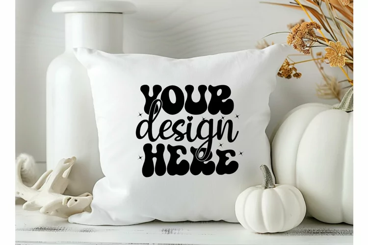 Square Pillow Mockup,Square Pillow JPG