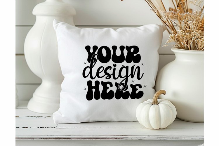 Square Pillow Mockup,Square Pillow JPG example image 1