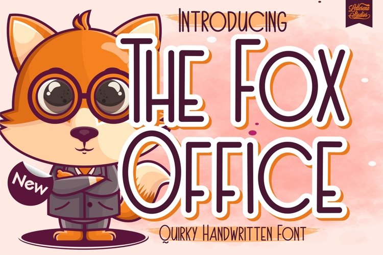 The Fox Office - Quirky Handwritten Font example image 1