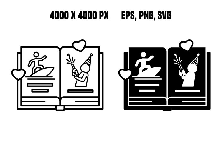 Book Story Icons