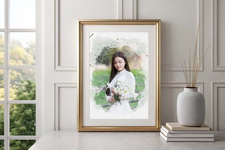 Transform Your Love Story into Watercolor Art
