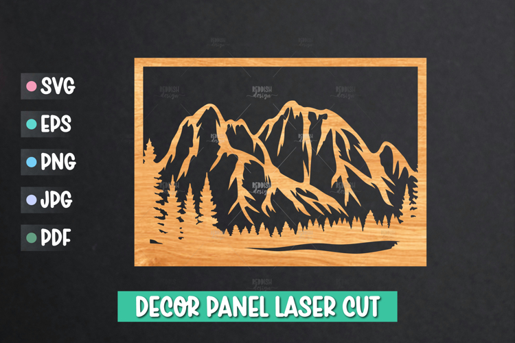 Mountains Clipart Image 5