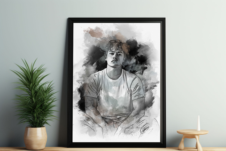 Mixed Watercolor Template