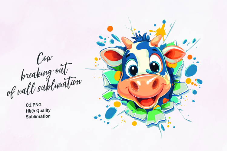 Cartoon Cow Image 5