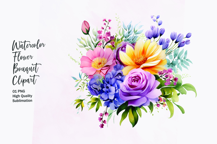 Bouquet Clipart Image 6