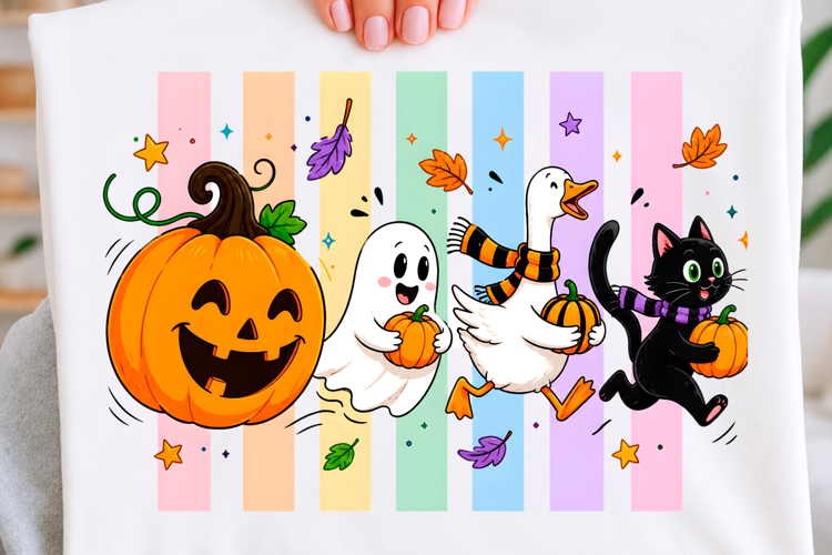Trending Halloween Friends Shirt Png
